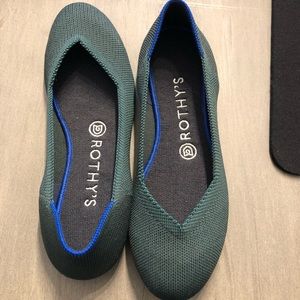 Rothy’s Emerald Flats 7.5